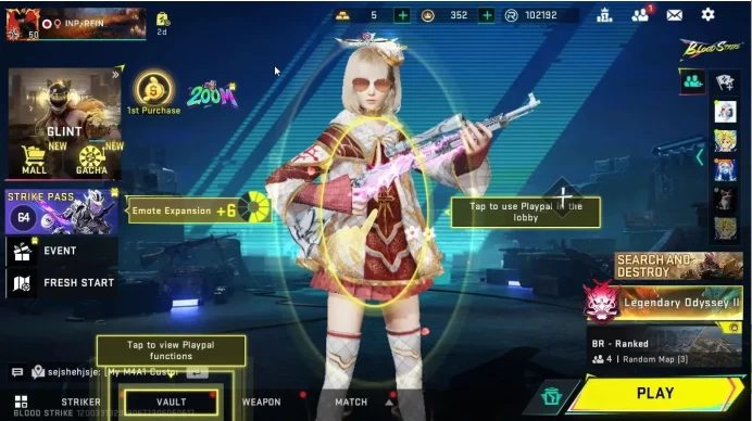 ASIA|Collab 7DS[QBZ95,KaR98]|14 ULTRA[VAL,BLAST,SPIKE,M4A1,VECTOR,SCAR,etc]|LIMITED MP155,AR97,MP7,RPK|28 Legend|NetEase|BLS4210