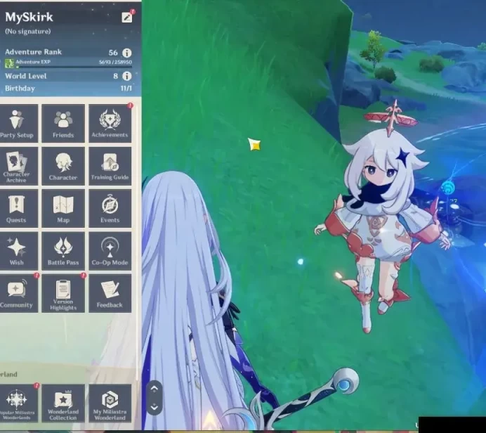 ASIA|AR 56|7 Limited+1(*5Weapon)|Skirk,Flins,Yelan,Kazuha,Xilonen,Varesa|Mc Female|Low Explore Map|TakeMail|Check(GI6170)