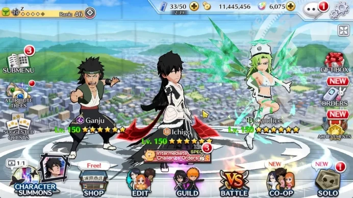 [GLOBAL]6K Orbs+Fresh All Story|Candice TYBW26,[Uryu,Ganju]TYBW25,Ichigo Renewd,Oh-Tetsu TYBW24,Etc|CE ON|Klab ID(BBS2605)