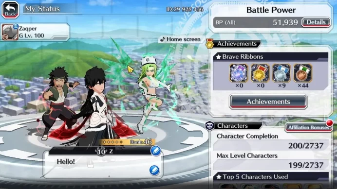 [GLOBAL]6K Orbs+Fresh All Story|Candice TYBW26,[Uryu,Ganju]TYBW25,Ichigo Renewd,Oh-Tetsu TYBW24,Etc|CE ON|Klab ID(BBS2605)