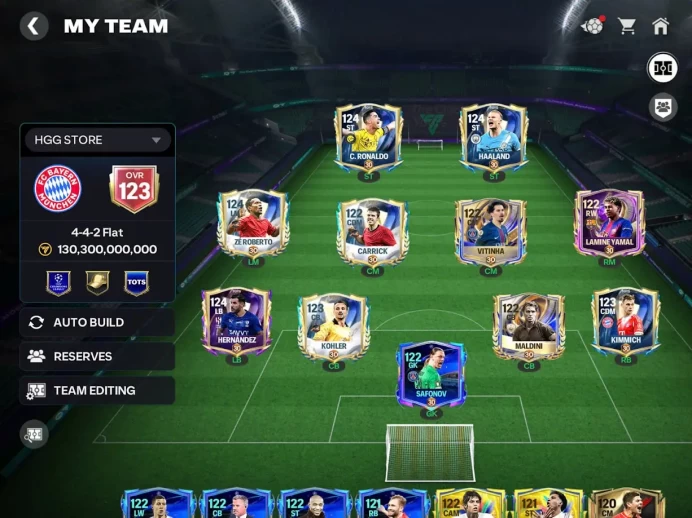 FCM40:  FC FIFA MOBILE  /All Platform Global  - Over 123/130B Value  