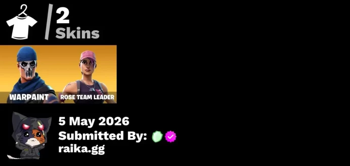 2 skins | Ride The Pony | OG STW  | Skirmish | Clawz Retro | Ol' Woody | Mean Streak | Rose Glow | Founder's Glider | Rose Rider | Wild Streak