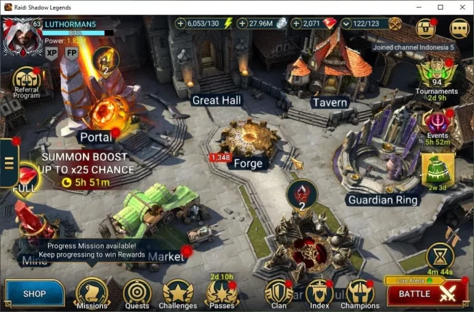Lv63 1,8M Power|1 Mythic(Arbais)|39 Legend(Ninja,Duchess Lilitu,Alice,Xenomorph,McAngelo,Rathalos,Noldua,Etc)|Plarium(RSL1434)