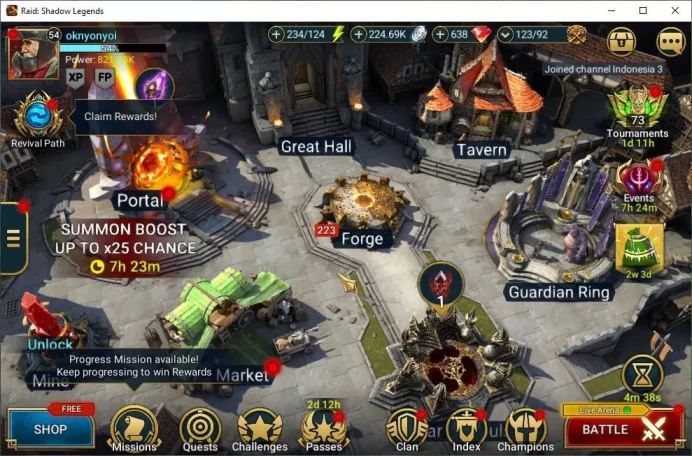 Lv54 821K Power|1 Mythic(Nell Blackteeth)|21 Legend(Raphael,Thor,McAngelo,Ninja,Wukong,Xenomorph,Rathalos,Etc)|Plarium(RSL1423)
