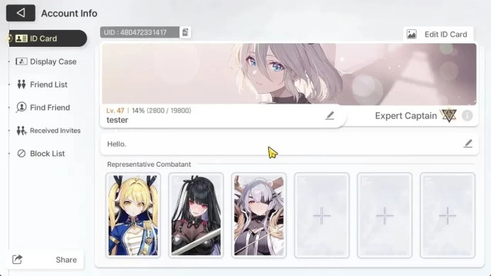GLOBAL Lv47|9 SSR[HaideMarieM2+Sign,NineM2,TipheraM1,KhalipeM1,Etc]+11 SR[MikaM6,NiaM6,BeryM3,Etc]+9 SR Partner|Stove|CZN1875