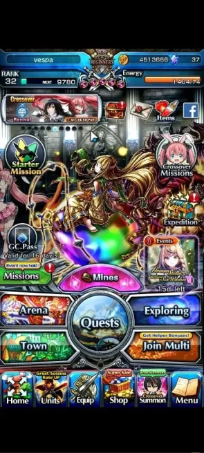 Global|Rank 32|4 Ascend+1 TW|[Bouncing Bunny Milim]+TW,Selia,Aristela Orbis,Bouncing Bunny Milim|Lpot 46|Check SS(GS2502)