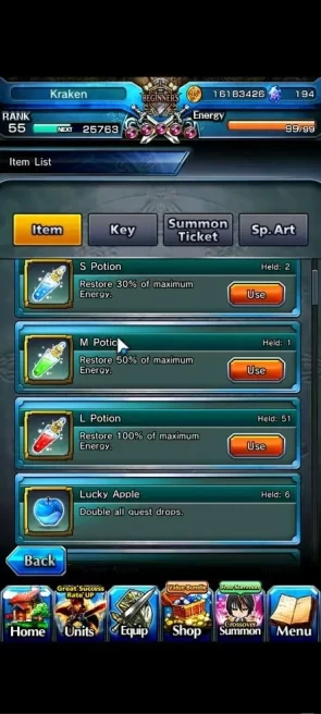 Global|Rank 55|194 cc|3 Ascend+3 TW|[Shizu,Bouncing Bunny Milim,Aristela Orbis]+TW|Lpot 51|Check SS(GS2503)