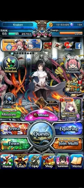 Global|Rank 55|194 cc|3 Ascend+3 TW|[Shizu,Bouncing Bunny Milim,Aristela Orbis]+TW|Lpot 51|Check SS(GS2503)
