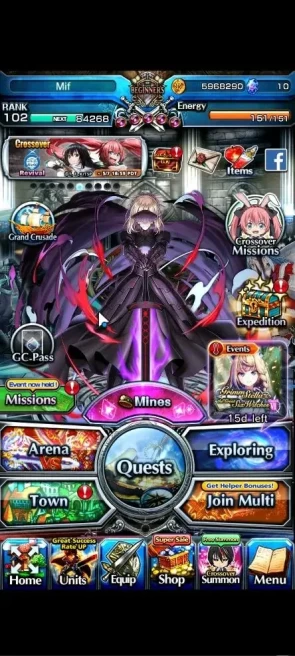 Global|Rank 102|22 Ascend+10 TW|[Inumuta,Fen,Madoka,Stark,Etc]+TW,S Miyu,Jay,S Chloe,Fen,Illya,Etc|Lpot 363|Check SS(GS2504)