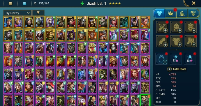 Starter acc with Lilitu : 96k energy / 63 mln coins / Ignatius, Abbess, Arix, Ninja + 20 Login Legendaries / Cardinal, Alure 2x