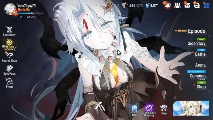 GLOBAL Unverif|New Era|7 ML(Salome,Har Setti,Straze,etc)+Setsuka,Ruiza,Rinak|8,8K SStone+1,5K Energy+87K Stigma|Stove|SS(ES4514)