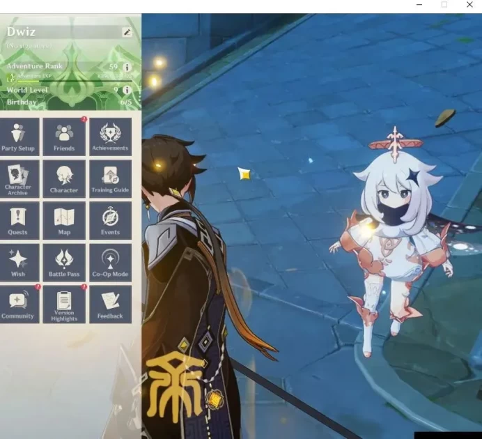ASIA|AR 59|15 Limited+6(*5Weapon)|(Furina,HutaoC1,Zhongli)+Sign,RaidenC2,Neuville,Kazuha,Ganyu,Nahida|TakeMail|Check(GI6172)