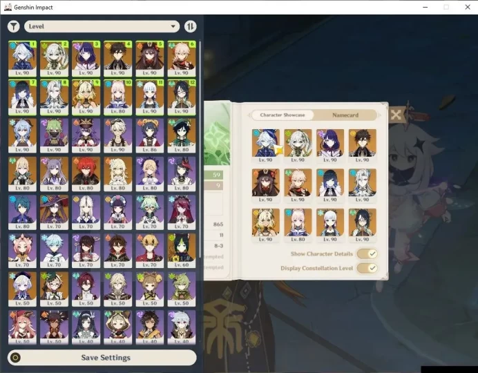 ASIA|AR 59|15 Limited+6(*5Weapon)|(Furina,HutaoC1,Zhongli)+Sign,RaidenC2,Neuville,Kazuha,Ganyu,Nahida|TakeMail|Check(GI6172)