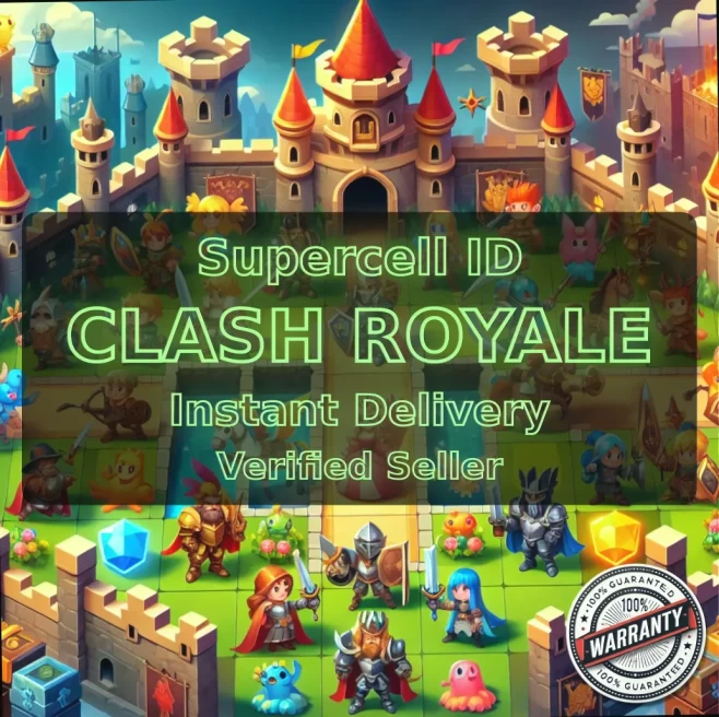 KT 10+LEVEL 27+Trophies:2668+1 evolution+1 Cards (12 LVL)+Cards 56+4 Tower Skins+10 Emotes+167K Gold+522 Gems #LOT-137579