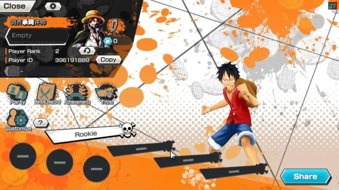 Global|2 EX |FilmZ Zephir,Blackbeard Pirates Kuzan|Rank 2|Log Bandai|CheckSS(OPBR1799)