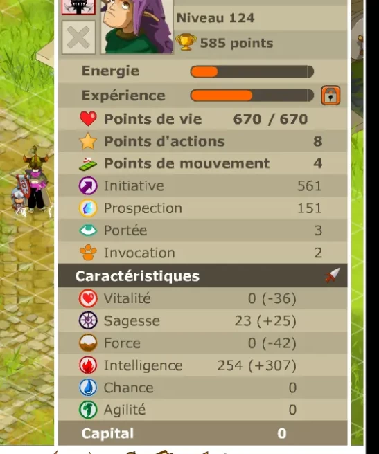 cra lvl 124 full feu serveur boune 2