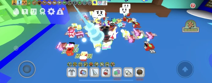 ROBLOX1249//ACCOUNT WITH 50 BEES/RED BEEHOUSE/TIDE POPPER+DARK SCYTHE/FULL GIFTED/20 HIVE/FULL REATTACHMENT