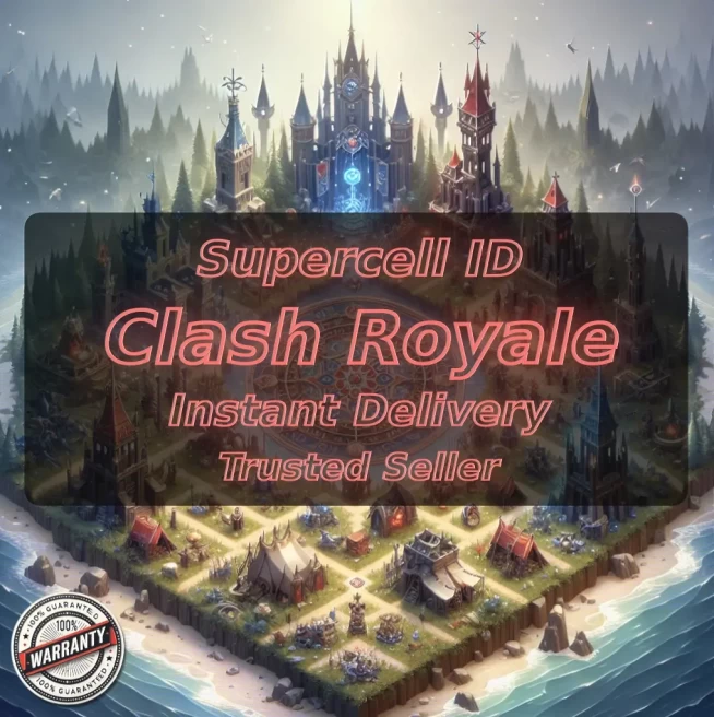 KT 14 LEVEL 43+Trophies:7846+2 Evolution+117 Cards+27 Cards (14LVL)+9 Tower Skins+60 Emotes+5K Gold+596 Gems+IOS/ANDROID #LOT-137613