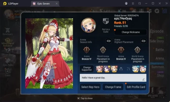 Global Unverif | 1ML | Setsuka | Sigret | Muwi | Furious | Vildred | Stigma 53,2K | Rank.51 | Check SS | RA489B