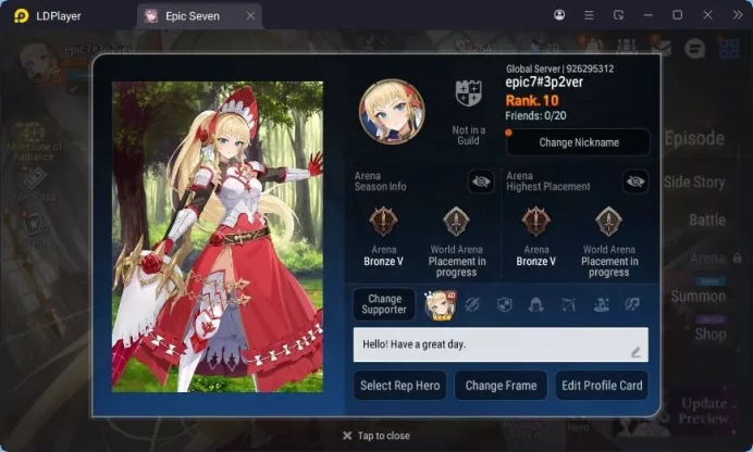 Global Unverif | 1ML | Tieria | Judge Kise | Victorika | Fenris | Roana | Stigma 2,2K | Rank.10 | Check SS | RA599B