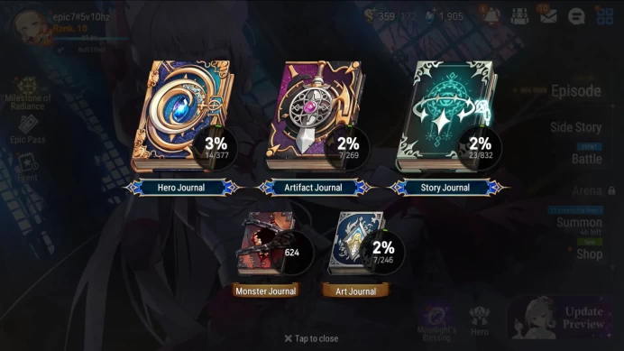 GLOBAL Unverif|Fresh Starter|3 ML(Salome,LWPeira,HellionLua)+Fenne|PoH ON|1,9K SStone|Detail Check SS| EP7003B