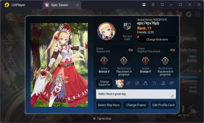Global Unverif | 2 ML | Tieria | Judge Kise | Victorika | Salome | Khawana | Stigma 2,4K | Rank.11 | Check SS | EP7007B