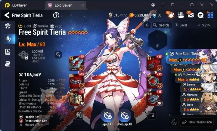 Global Unverif | 2 ML | Tieria | Judge Kise | Victorika | Salome | Khawana | Stigma 2,4K | Rank.11 | Check SS | EP7007B