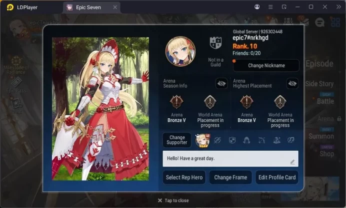 Global Unverif |  3 ML | Tieria | Judge Kise | Victorika | Cecilia | Salome | Stigma 42,6K | Rank.10 | Check SS | EP7010B