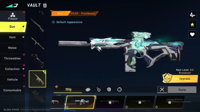 ASIA Ultra Scar Frostbeam | Ultra Execution Alien WraithBS069B