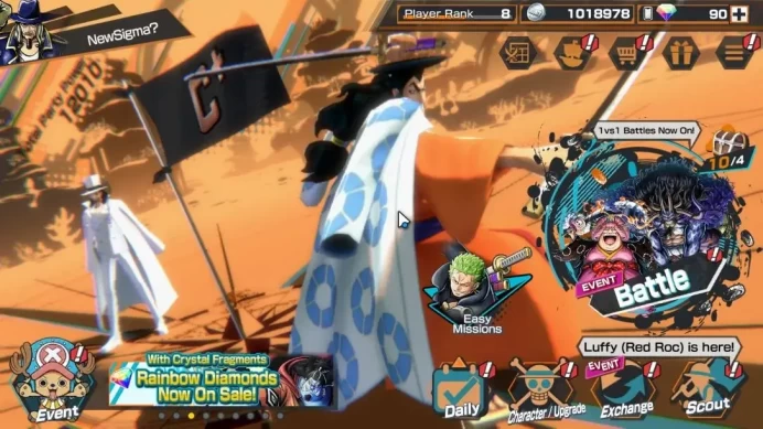 Global|2EX|Daimyo of Kuri Kozuki Oden,Awakened Form Rob Lucci|Rank 8|Bandai|Check(OPBR2357)