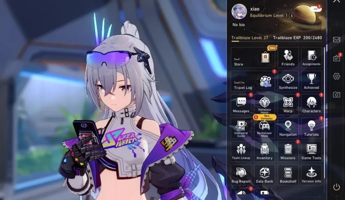 Asia | TL 27 | 5 Limited | SW 999, Acheron, Huohuo | MC Male | Xianzhou Luofu | Take Mail | Check SS (HSR6693)