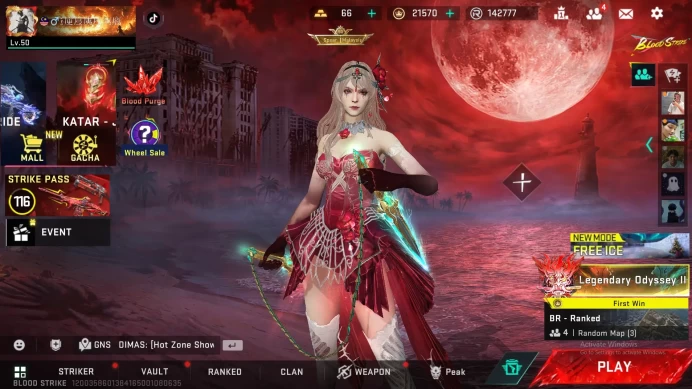 [ASIA] 6 ETERNAL: Kar98K, 2 Uzi, UMP45, Spear, Chainblade | COLLAB: Katya, M4A1, KAG-6 | 30+ ULTRA | CHANGE NAME | SS | BS165B