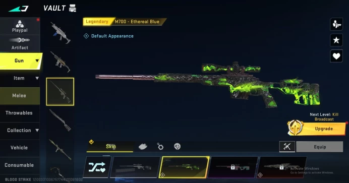 ASIA MP5 Ultra (Langka) | UMP Ultra | M700 Legend |Change Name | Katana Ronin |  BS169B