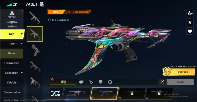 ASIA MP5 Ultra (Langka) | UMP Ultra | M700 Legend |Change Name | Katana Ronin |  BS169B