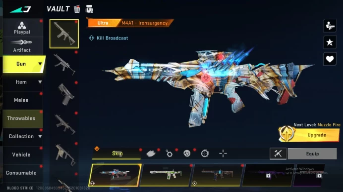 [ASIA] COLLAB EVA: Scar, MCX, Katya | ULTRA: M4, Glock, Desert, INP9,Katya,Blast,Emma,Kainda,Nacho,Zero | 15+ LEGEND | BS170B