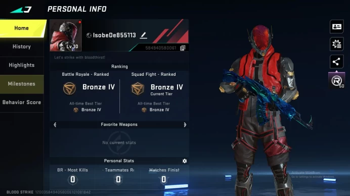 ASIA| AK47 Ultra | Desert Legend | URB Legend |INP9 Legend | M700 Legend | MCX Eva | UMP Ultra | Change Name | BS171B