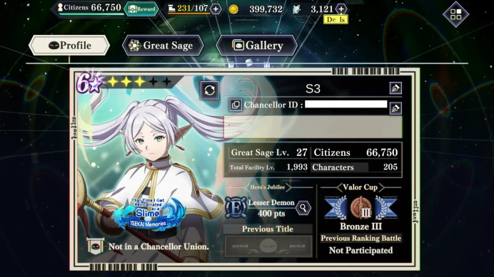 SIM52 | SV Asia - Full Fieren Collab+Heartprint - Citizens 66,750 - EP 503K - 45 EX 6* ( 2 Awaken ) - 205 Chars - Great Stage 27 - 1,993 Facilit