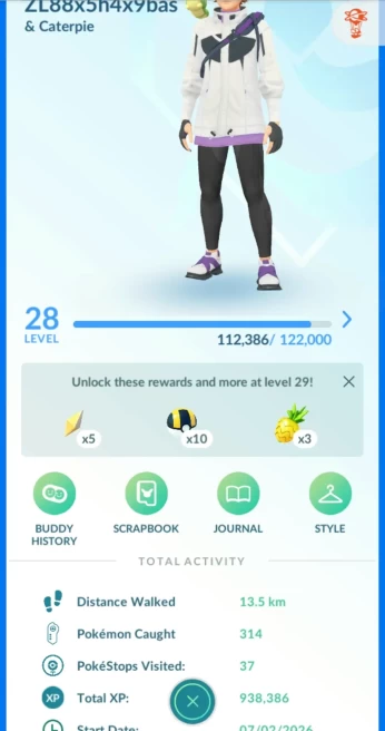 LV 29 WWITH 10 LEGENDARY 1 ZAPDOS WIHT KANTO BACKGROUND AND MANYU PIKACHU WITH BACKGROUND