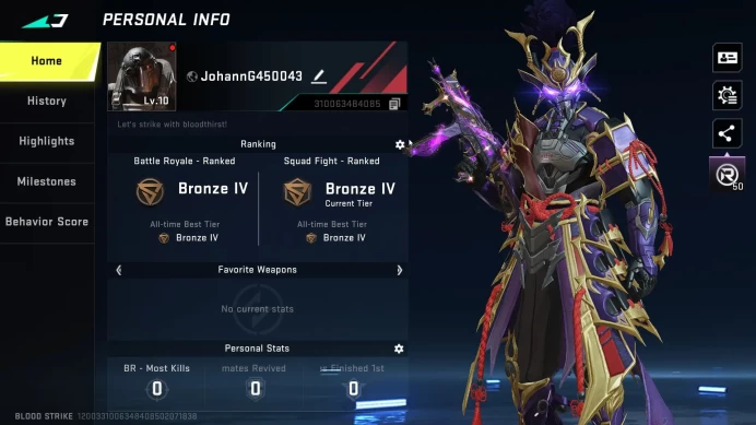 eTERNAL Zero | Ultra Ump | Legendary Katana | Legendary M700 | Legendary P90 | Legendary AUG Detail In Ss BS231B