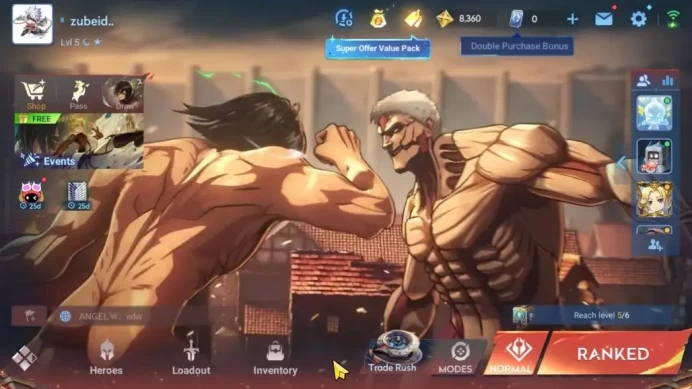 Hero 18  Skin 5|Starter with Legend Skin Selection Chest(Di Renjie,Angela,Yao,Skin Fragment 16)|Check SS(HOK1983)