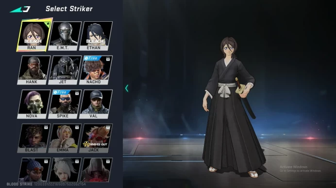 collab bleach RAN | collab bleach Ethan | change name card ASIA Detail In Ss BS323B
