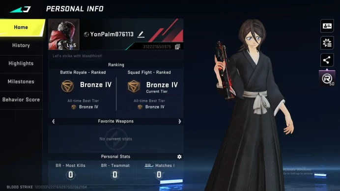 collab bleach RAN | collab bleach Ethan | change name card ASIA Detail In Ss BS323B