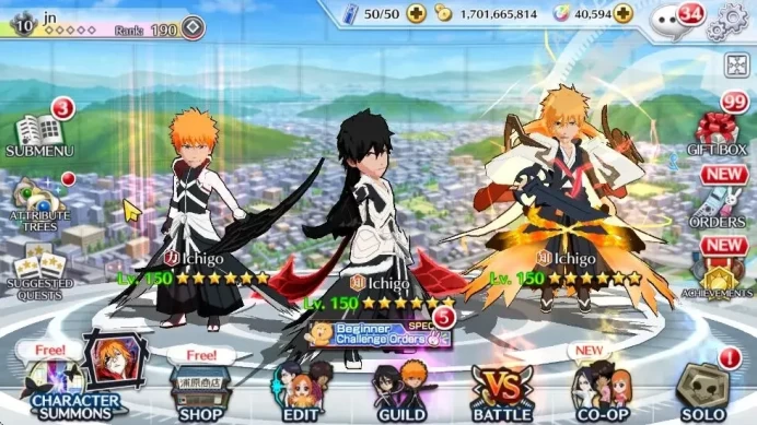 [GLOBAL]|40K Orb|2 Ichigo Renewed,TYBW25 Yachiru,10th Anniv Ichigo,Renewed [Byakuya,Aizen],Etc|5,3K AccTic|Klab ID|BBS2629