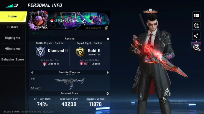 ASIA | EVO M4A1 Lv4+KAG-6 Lv2+GALIL Lv3 | Eternal Spear+UMP45+MP5+AUG+UZI+M82+M700+Vector| AOT Ak47+M700 | etc Check SS BS356B