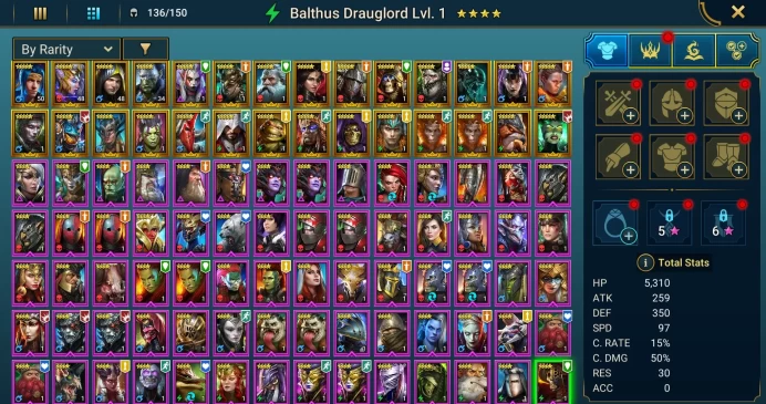 Starter acc with Wixwell : 92k energy / 63 mln coins / Queen Eva, Kreela, Roxam, Arix, Ninja + 20 Login Legendaries / Demytha
