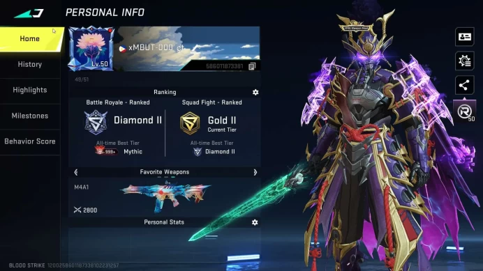 ASIA|8 Eternal:Scar-MP5-Kar98-Vec-Uzi-AK-M700-Zero|Mele Ultra Sword/L.Blade|Leg Katana|CN Card|Check SS|BS371B