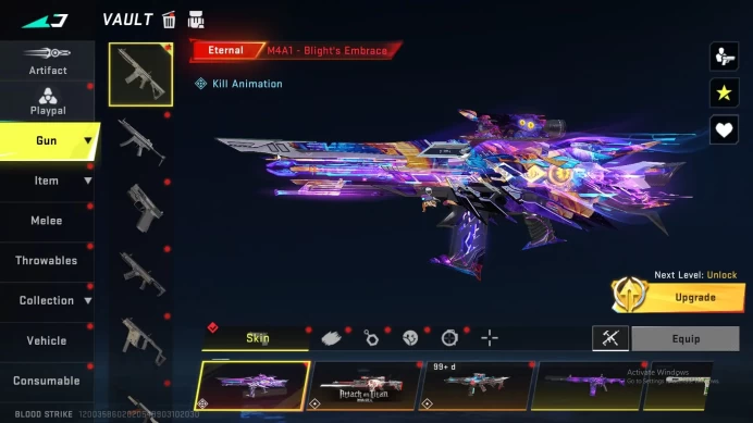 ASIA |MYTHIC  4 Eternal | Eternal M4 (Inspection) | Eternal Uzi | Eternal Ran Mikasa | Eternal M700 AOT |GG ACC CHECK SS BS444B