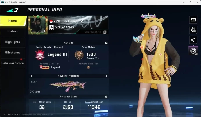ASIA | ethan bleach,ultra (emma, kraken, volt, zero), aot ran, eter ( galil, Uzi, AR, M700, KAG, AK47, MP5) talon knife, BS4681B
