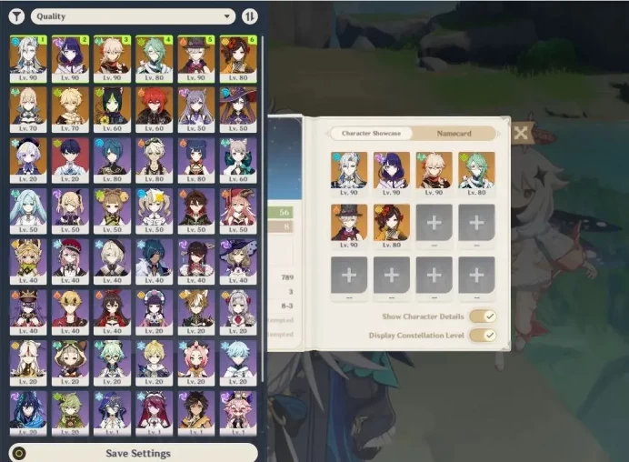 ASIA|AR 56|6 Limited+2(*5Weapon)|NeuvilleteC1,Chiori+Sign,Lyney,Raiden,Kazuha,Etc|Mc Male|Reoni ON|TakeMail|Check(GI6184)
