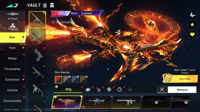 [ASIA] 1 Evo + 6 Eternal | Evo M4 | Eternal KAG KAR QBZ Uzi Nova | Chainblade | Kapak MC | Full Ultra Skin | Detail SS | BS4706B